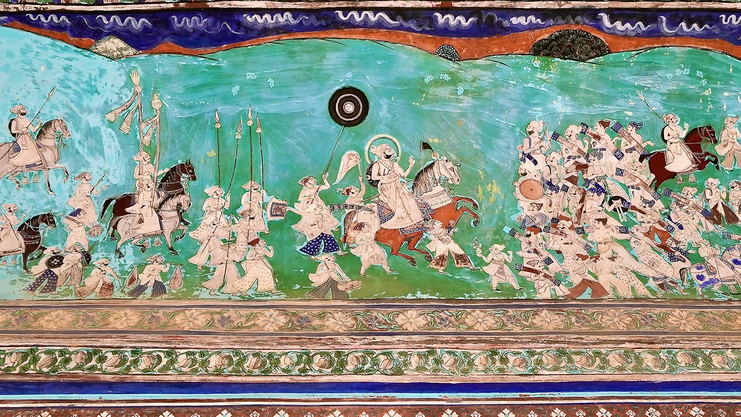 Painted Ceiling — Rajasthan