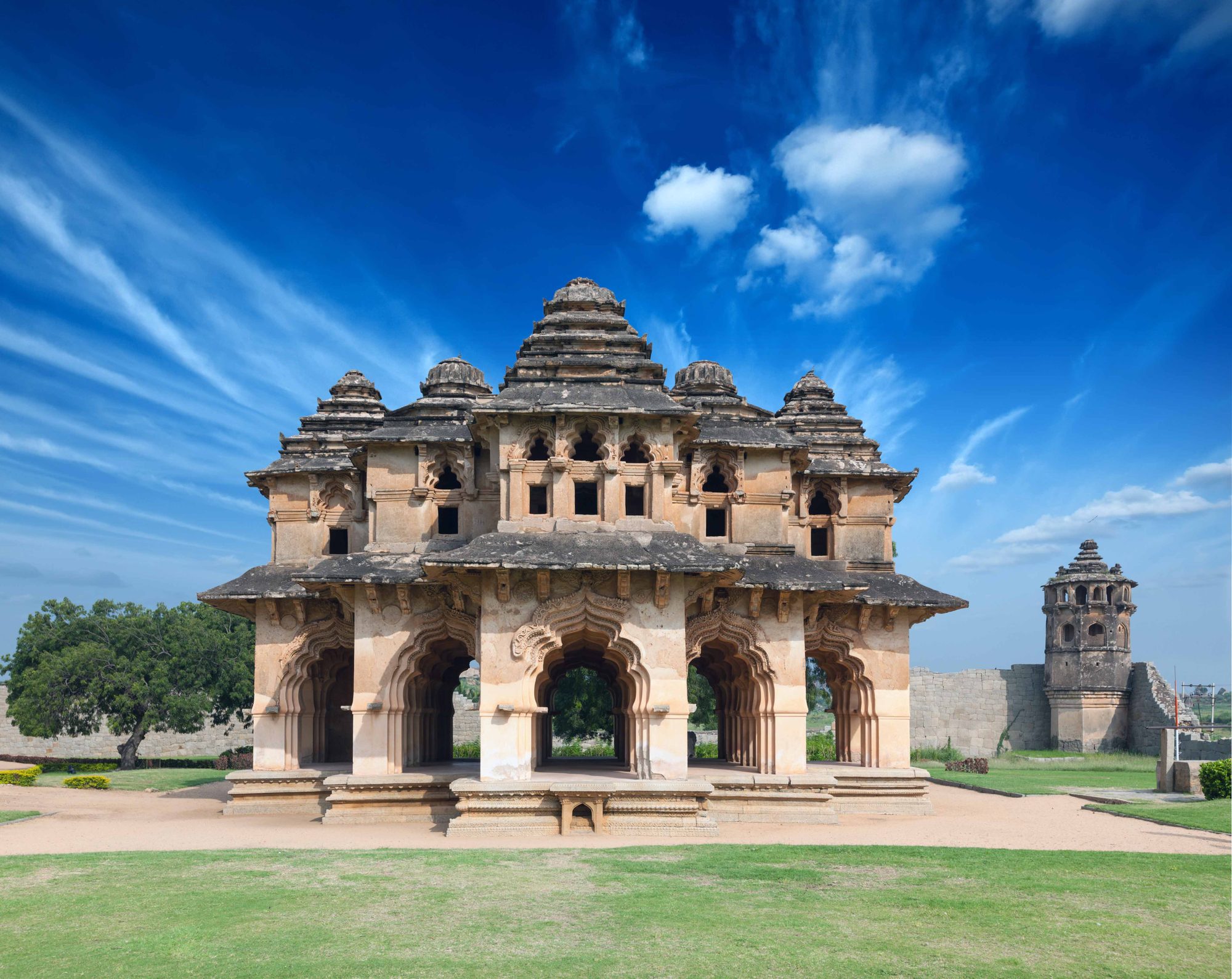 Lotus Mahal, Day — Andhra Pradesh
