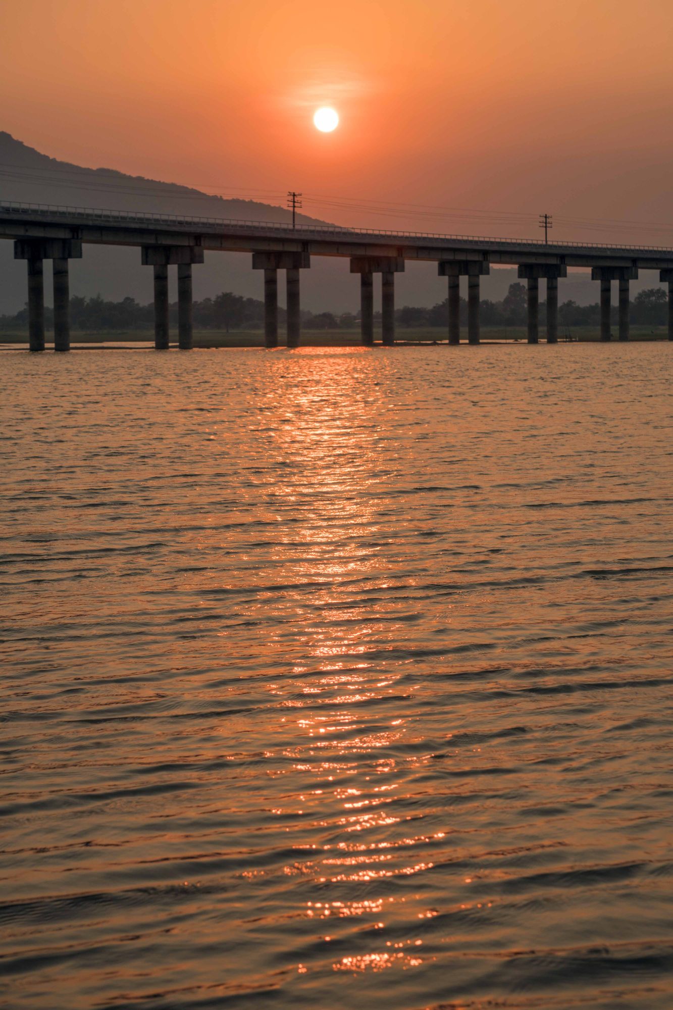 Lake & Bridge — Telangana