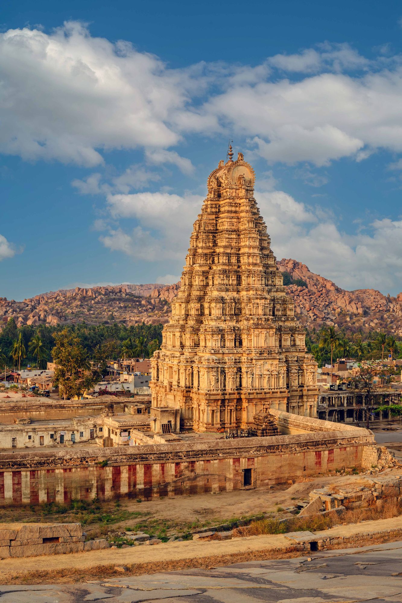 Ruins at Sunset — Andhra Pradesh